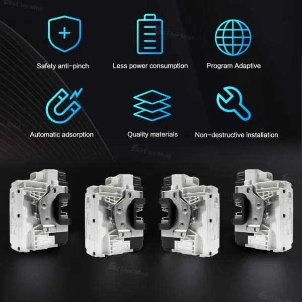 Durų pritraukėjų komplektas Tesla automobiliams - Image 2