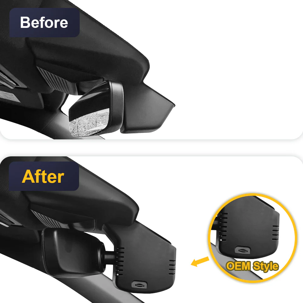 Integruojamas 2 kamerų vaizdo registratorius FITCAMX 2K pagal automobilio modelį - Image 6