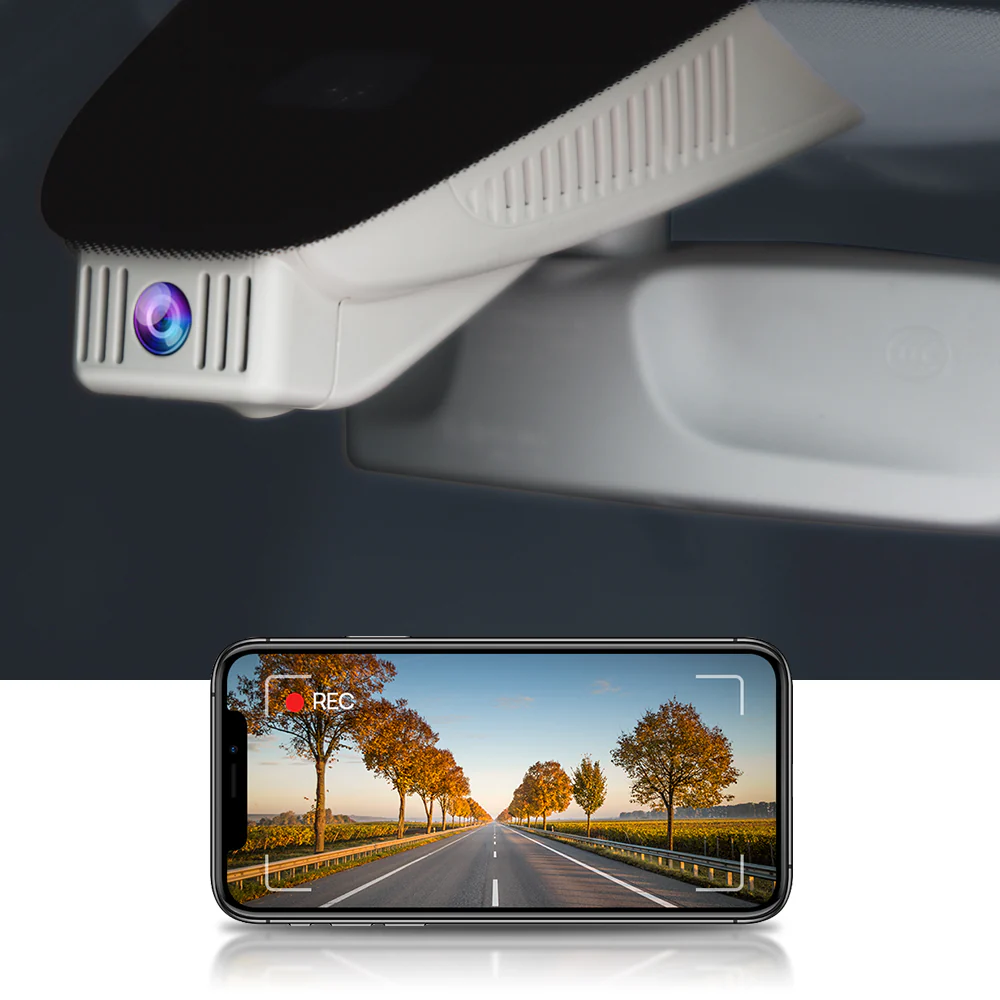 Integruojamas vaizdo registratorius FITCAMX 4K pagal automobilio modelį