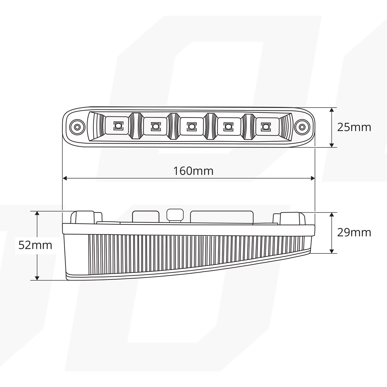 LED dienos žibintai DRL 506HP - Image 2