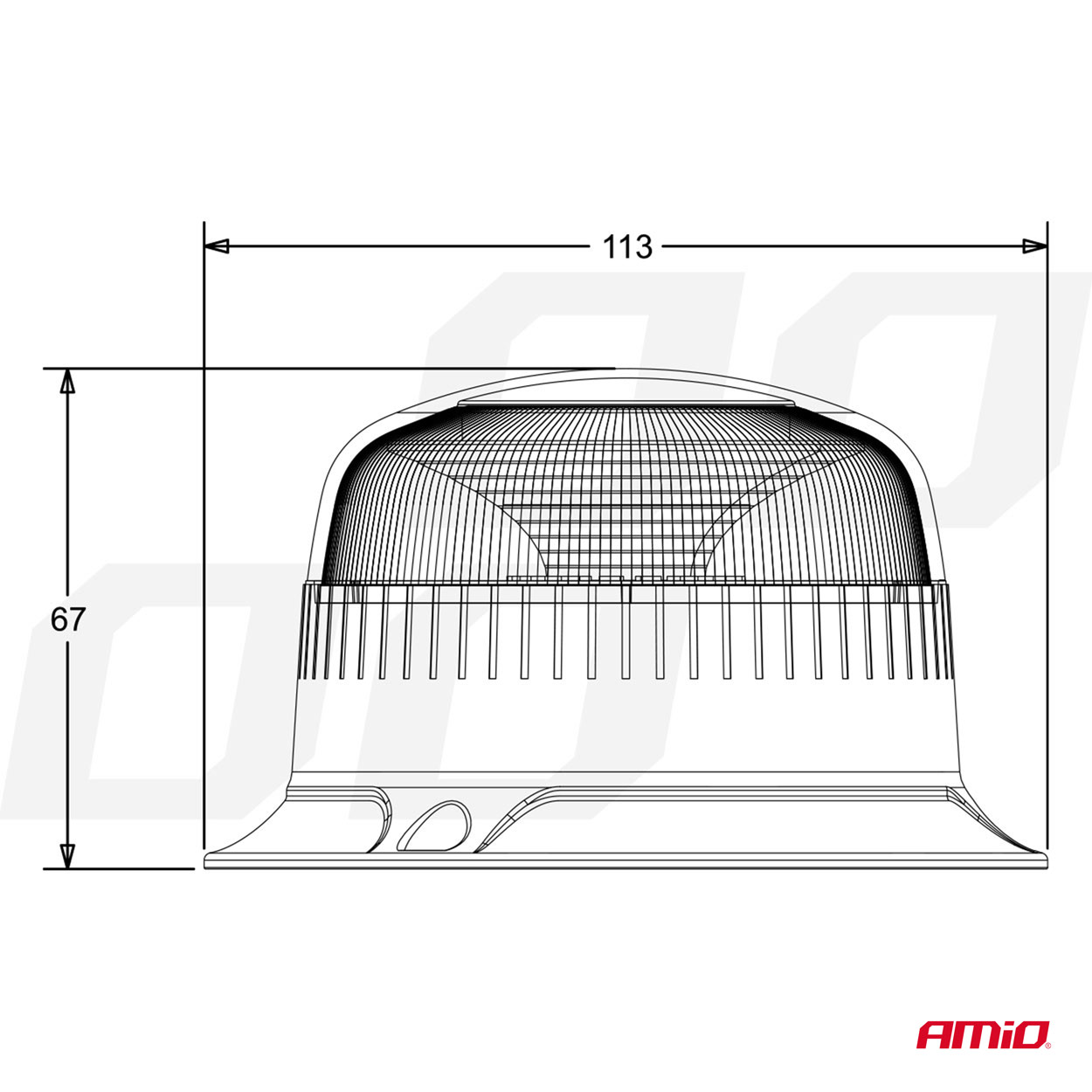 Švyturėlis W213B 18LED 12/24V - Image 5