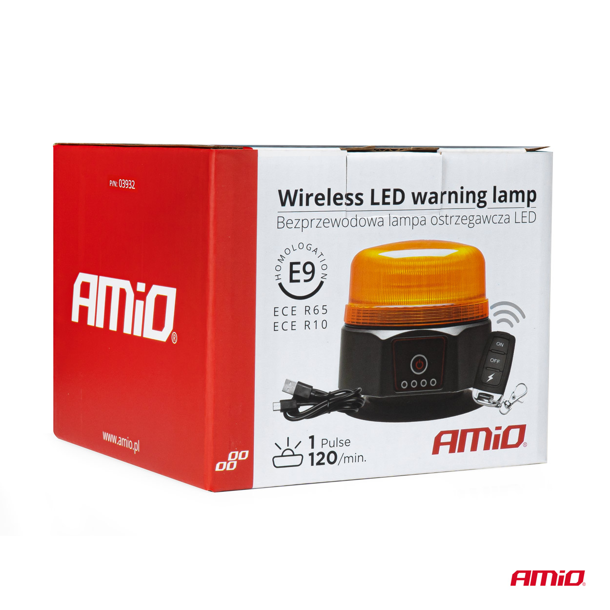 Belaidis LED švyturėlis R65 R10 12/24V AMI-03932 - Image 8