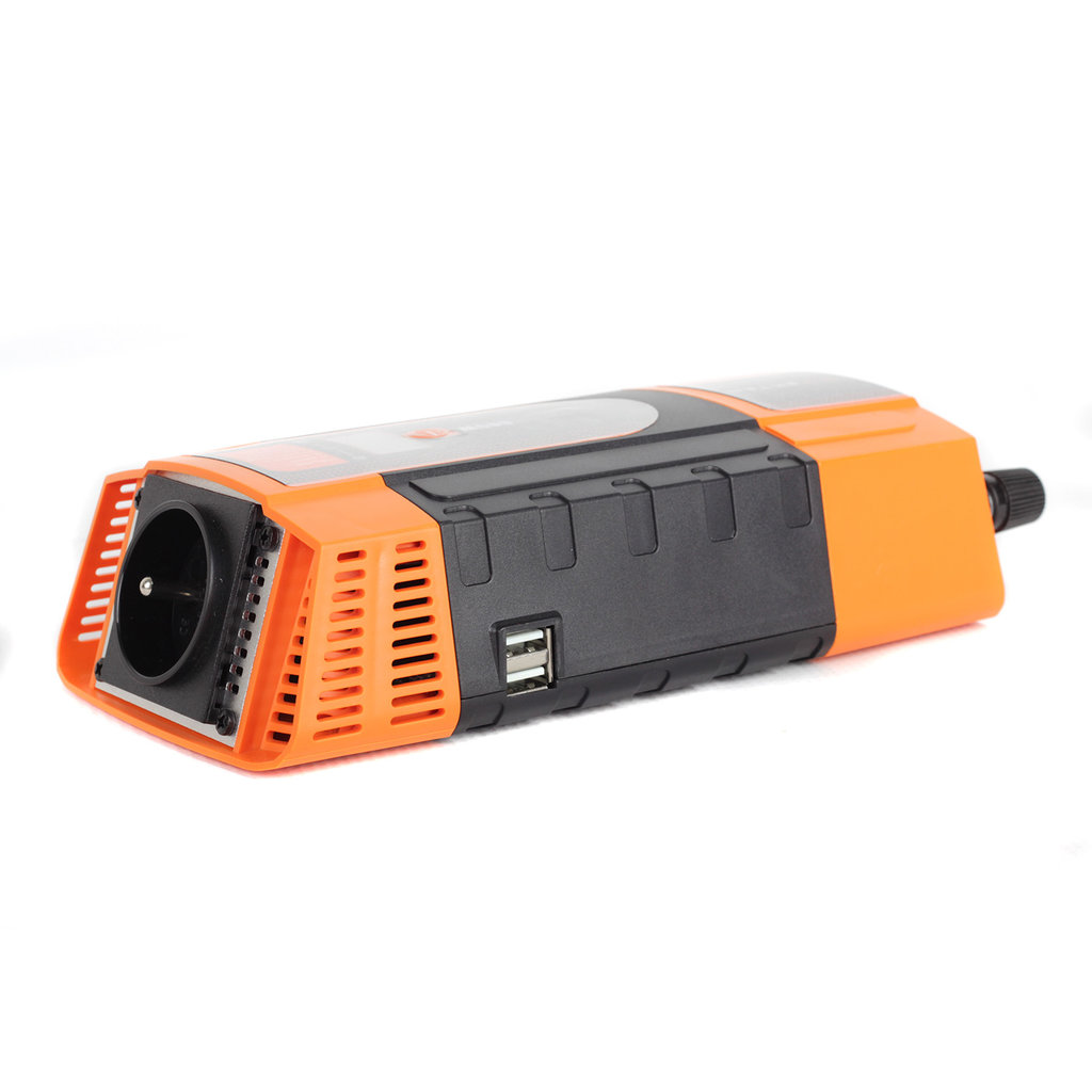 12Vdc/230Vac 600W/1200W Įtampos keitiklis su modifikuotu sinusu CAR600-D - Image 4