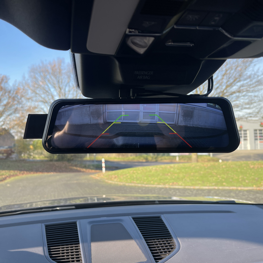 Išmanusis veidrodėlis AMPIRE CPS091 su Apple CarPlay ir Android Auto - Image 3