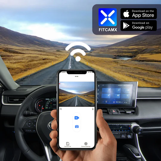 Integruojamas vaizdo registratorius FITCAMX 4K pagal automobilio modelį - Image 3