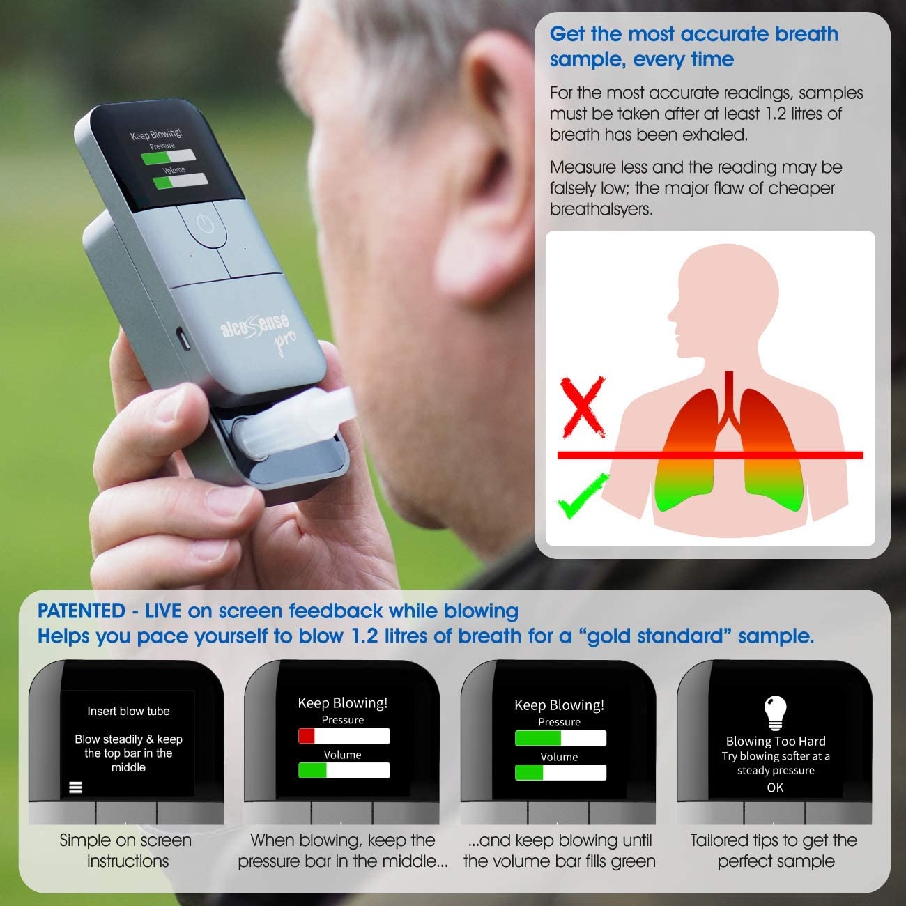 Alkotesteris AlcoSense Pro - Image 6