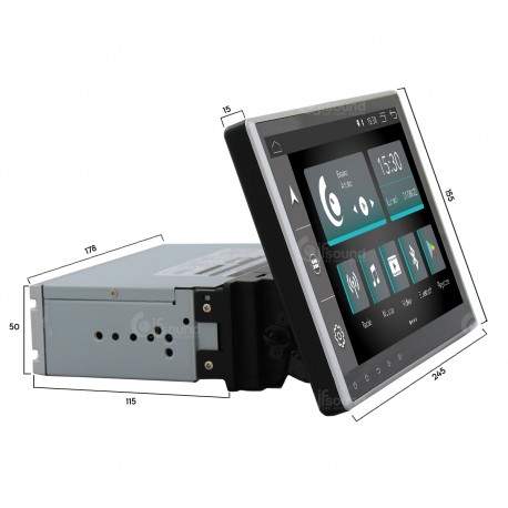 Universalus 1 DIN multimedijos grotuvas JFSound UP - Image 6
