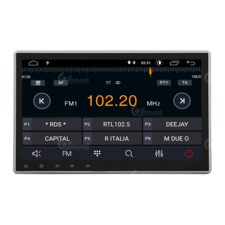 Universalus 1 DIN multimedijos grotuvas JFSound UP